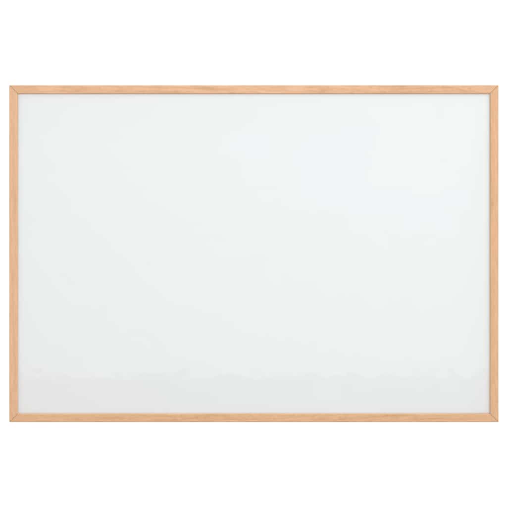 Magnetic Whiteboard with Solid Pine Wood Frame 80x55 cm
