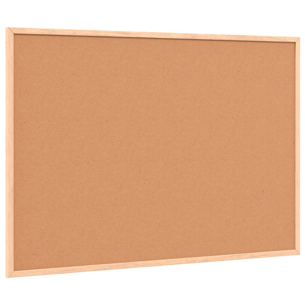 Magnetic Whiteboard with Solid Pine Wood Frame 80x55 cm