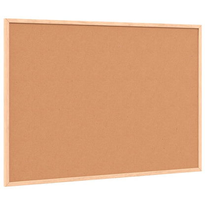 Magnetic Whiteboard with Solid Pine Wood Frame 80x55 cm