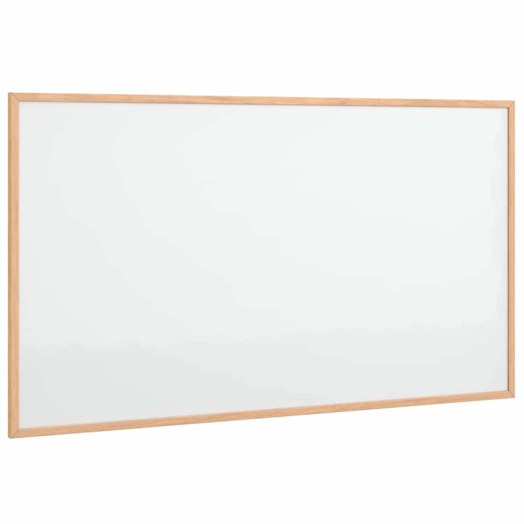 Magnetic Whiteboard with Solid Pine Wood Frame 100x55 cm