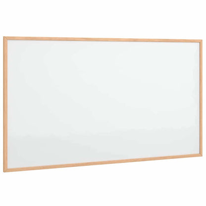 Magnetic Whiteboard with Solid Pine Wood Frame 100x55 cm