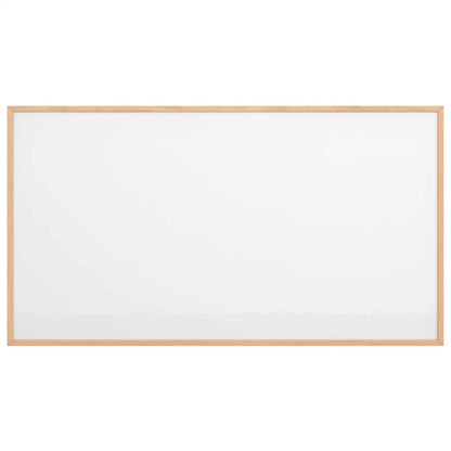 Magnetic Whiteboard with Solid Pine Wood Frame 100x55 cm