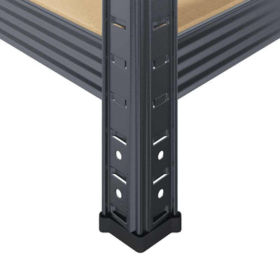 5-Layer Storage Shelf Anthracite Steel&Engineered Wood