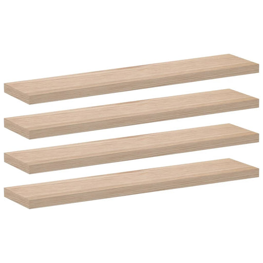 Floating Shelves 4 pcs 110x23.5x4 cm Engineered Wood