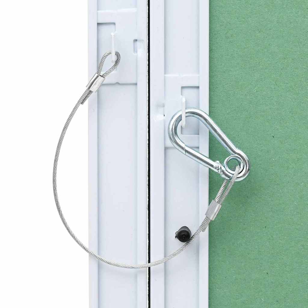 Access Panel Green and Silver 20 x 25 cm
