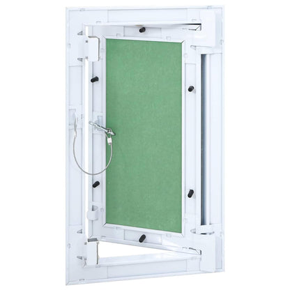 Access Panel Green and Silver 20 x 35 cm