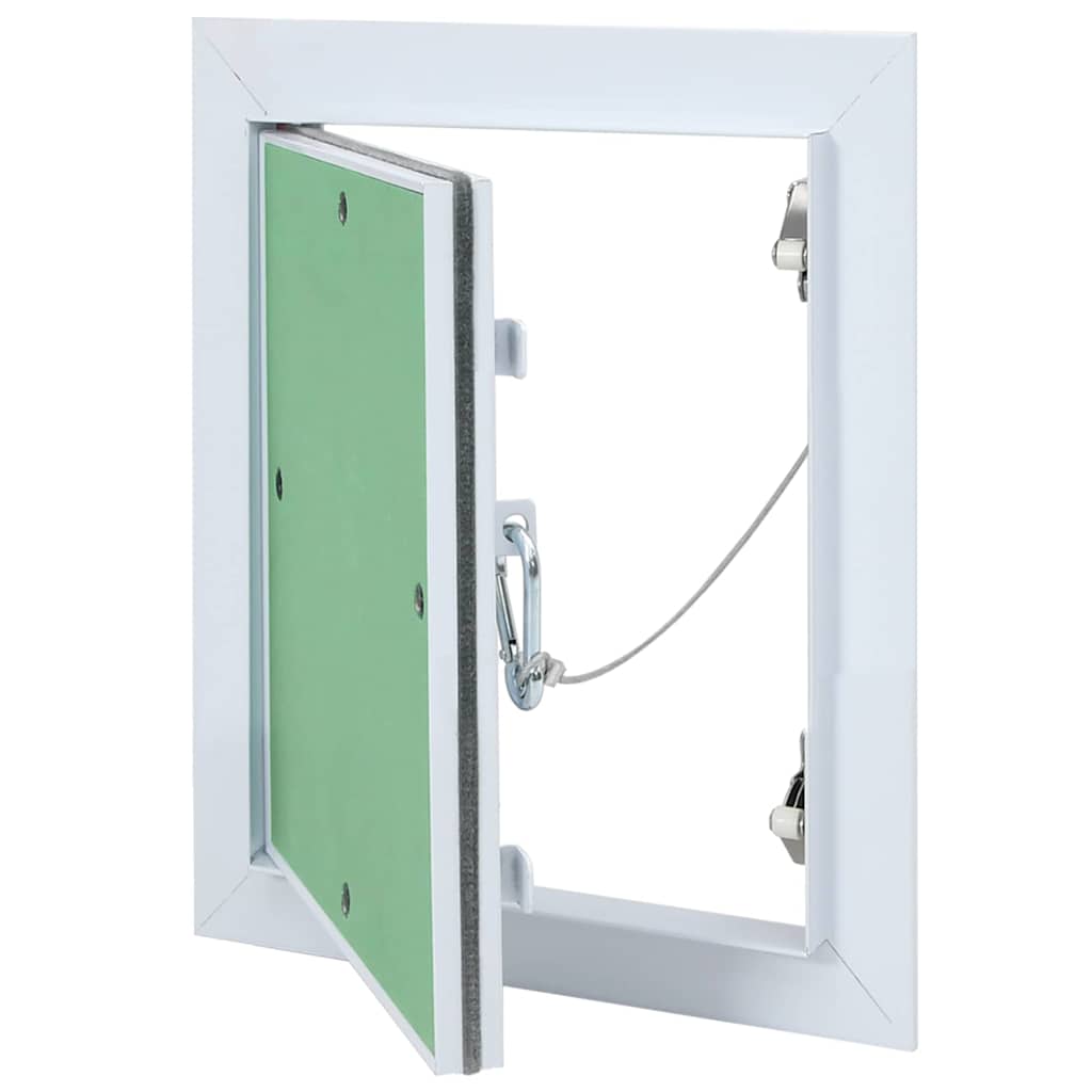 Access Panel Green and Silver 25 x 30 cm