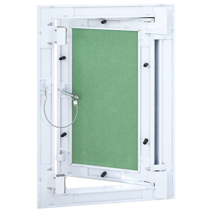 Access Panel Green and Silver 25 x 35 cm