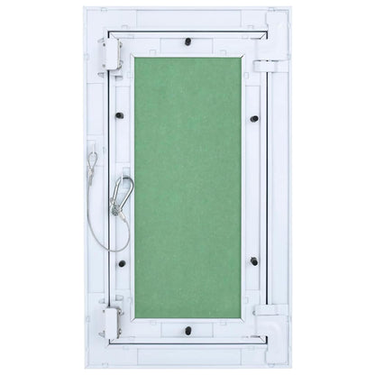 Access Panel Green and Silver 25 x 45 cm