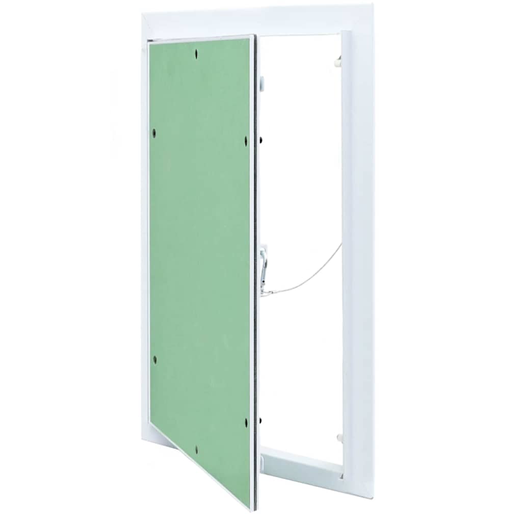 Access Panel Green and Silver 30 x 45 cm