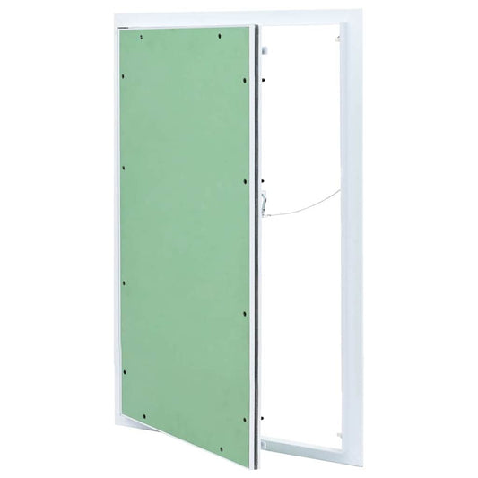 Access Panel Green and Silver 55 x 75 cm