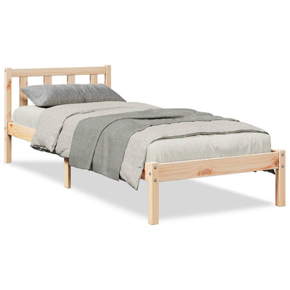 Bed Frame | Pinewood | Solid Pine Wood | Extra Long | Extra Long