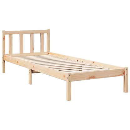 Bed Frame | Pinewood | Solid Pine Wood | Extra Long | Extra Long