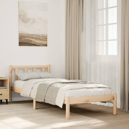 Bed Frame | Pinewood | Solid Pine Wood | Extra Long | Extra Long