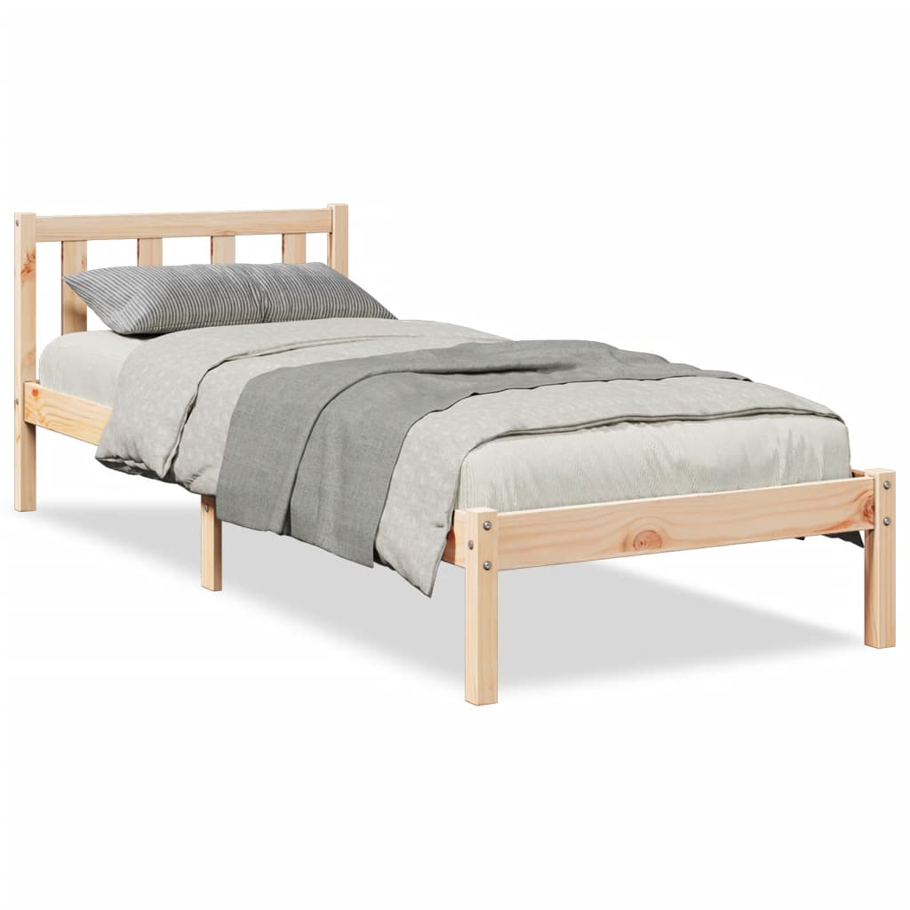 Bed Frame | Pine | Solid Pine Wood | Extra Long | Bed Frame | Rectangular