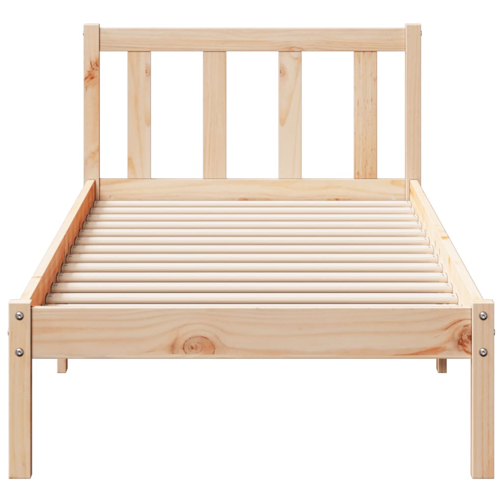 Bed Frame | Pine | Solid Pine Wood | Extra Long | Bed Frame | Rectangular