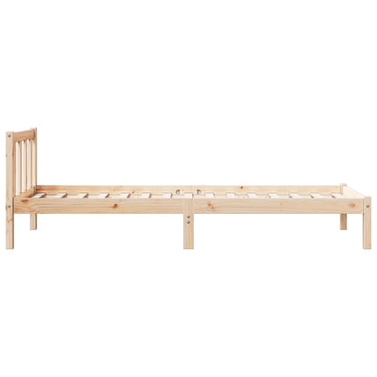 Bed Frame | Pine | Solid Pine Wood | Extra Long | Bed Frame | Rectangular