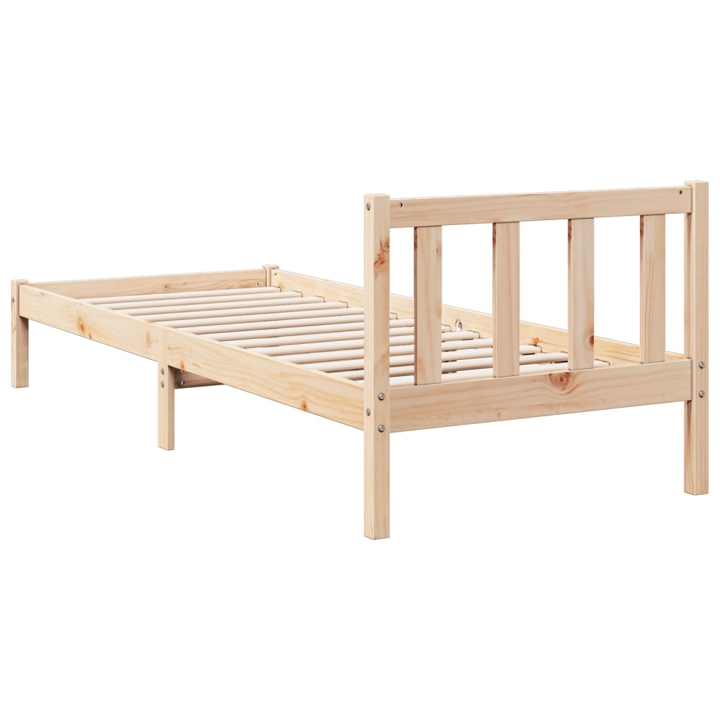 Bed Frame | Pine | Solid Pine Wood | Extra Long | Bed Frame | Rectangular