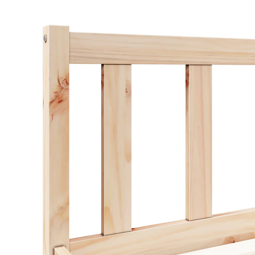 Bed Frame | Pine | Solid Pine Wood | Extra Long | Bed Frame | Rectangular