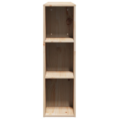 Headboard with Storage 160 cm Solid Wood Pine