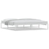 Bed Frame without Mattress White 200x200 cm Metal