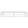 Bed Frame without Mattress White 200x200 cm Metal