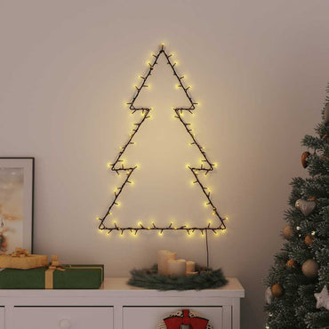 Christmas Lights Christmas Tree Silhouette 115 LEDs Warm White