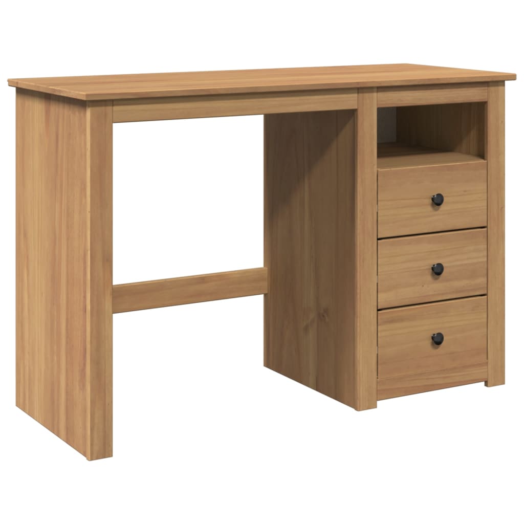 Desk PANAMA 112x45x75 cm Solid Wood Pine