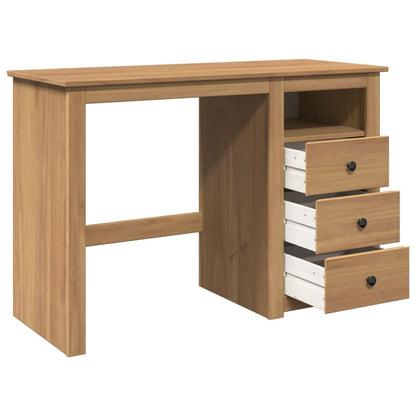 Desk PANAMA 112x45x75 cm Solid Wood Pine
