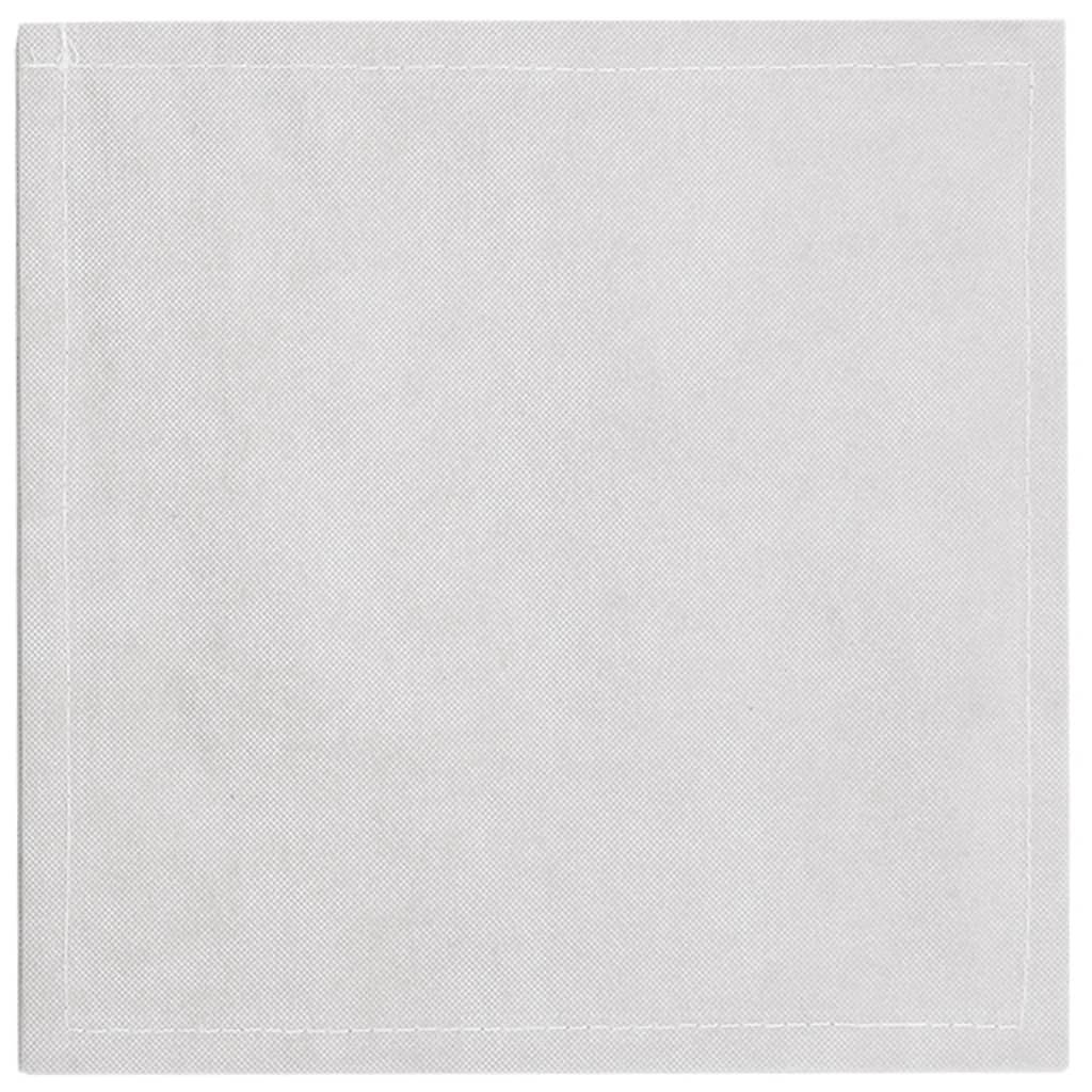 Foldable Storage Boxes 4 pcs Cream 32x32x32 cm Non-woven Fabric