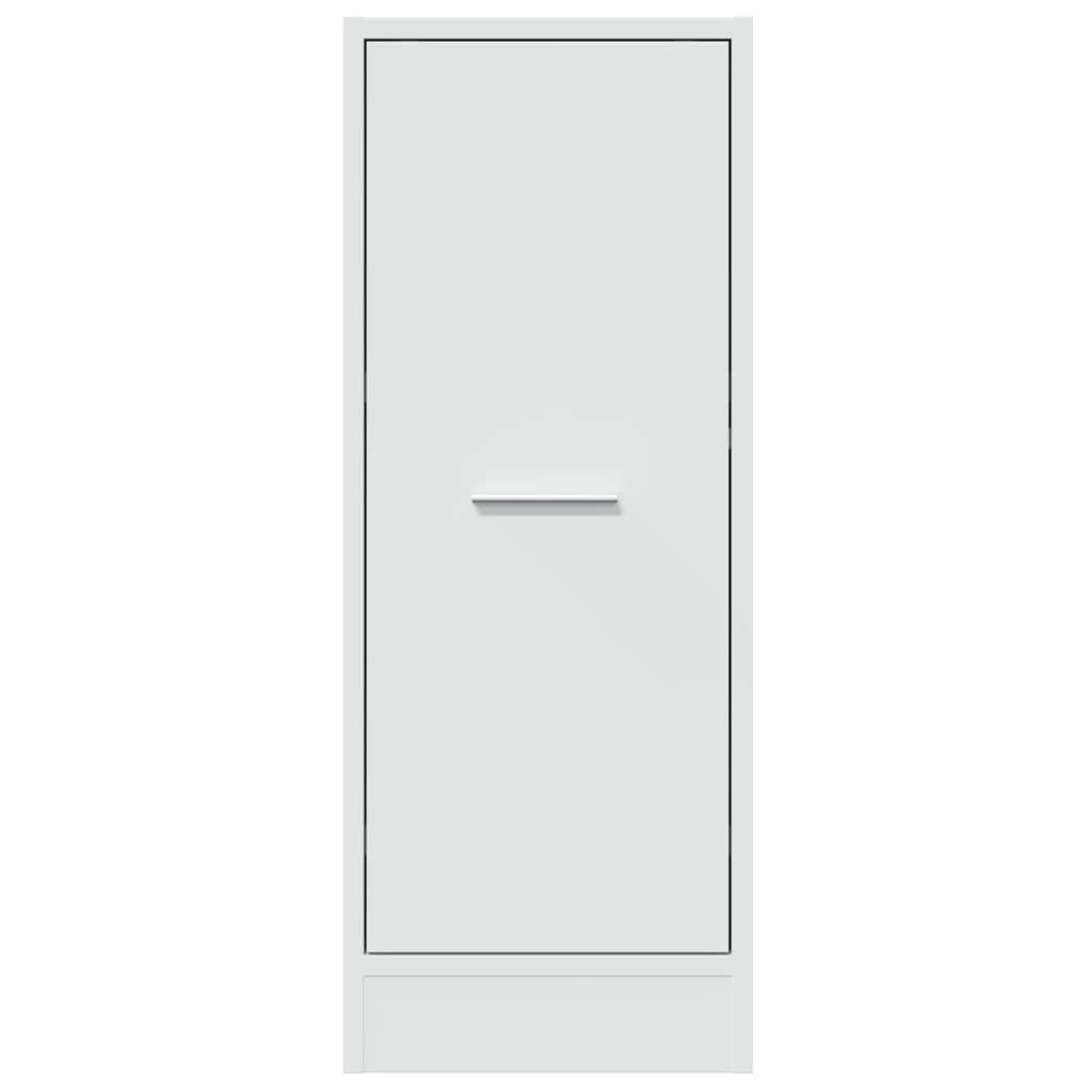 Apothecary Cabinet White 30x41x77,5 cm Engineered Wood