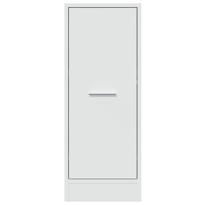 Apothecary Cabinet White 30x41x77,5 cm Engineered Wood