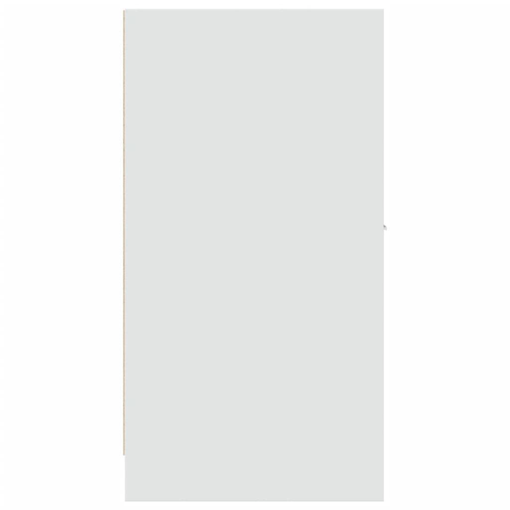 Apothecary Cabinet White 30x41x77,5 cm Engineered Wood