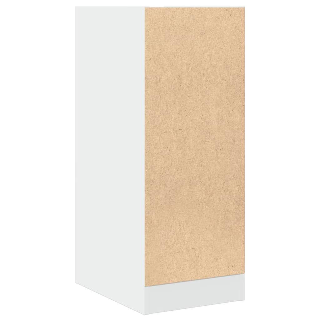 Apothecary Cabinet White 30x41x77,5 cm Engineered Wood