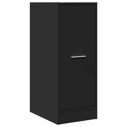 Apothecary Cabinet Black 30x41x77,5 cm Engineered Wood