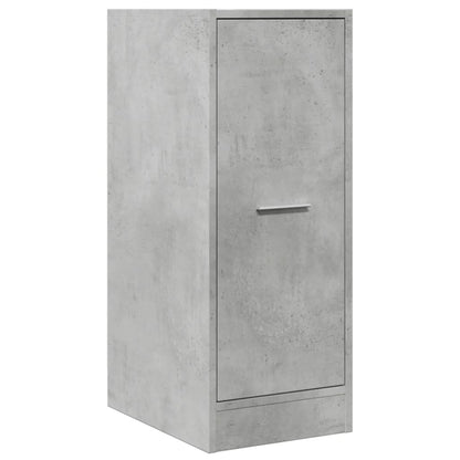Apothecary Cabinet Concrete Grey 30x41x77,5 cm Engineered Wood