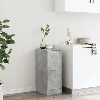 Apothecary Cabinet Concrete Grey 30x41x77,5 cm Engineered Wood
