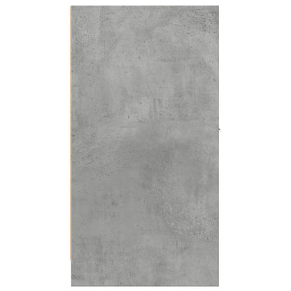 Apothecary Cabinet Concrete Grey 30x41x77,5 cm Engineered Wood
