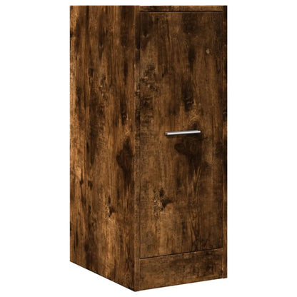 Apothecary Cabinet Smoked Oak 30x41x77,5 cm Engineered Wood