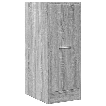 Apothecary Cabinet Grey Sonoma 30x41x77,5 cm Engineered Wood