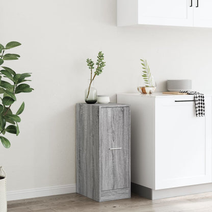 Apothecary Cabinet Grey Sonoma 30x41x77,5 cm Engineered Wood
