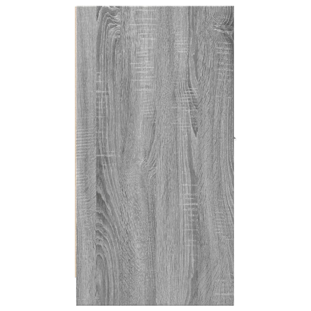 Apothecary Cabinet Grey Sonoma 30x41x77,5 cm Engineered Wood