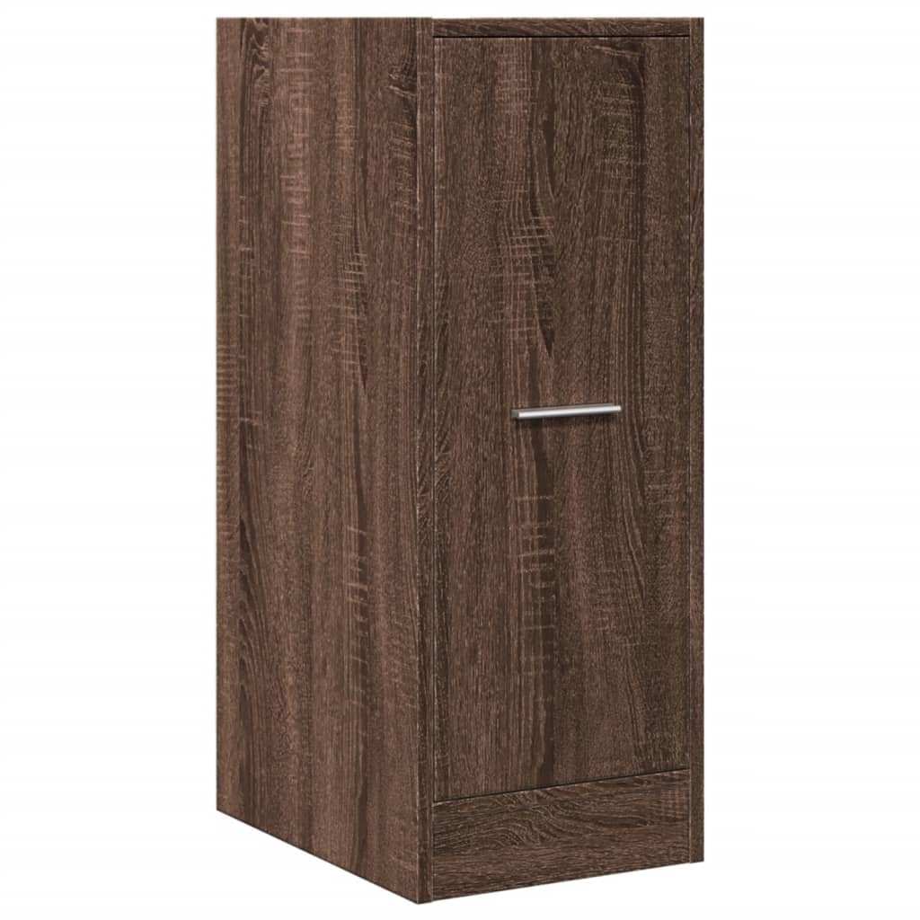 Apothecary Cabinet Brown Oak 30x41x77,5 cm Engineered Wood