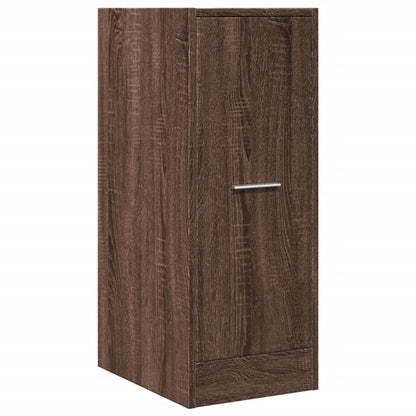 Apothecary Cabinet Brown Oak 30x41x77,5 cm Engineered Wood