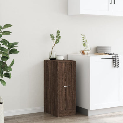 Apothecary Cabinet Brown Oak 30x41x77,5 cm Engineered Wood