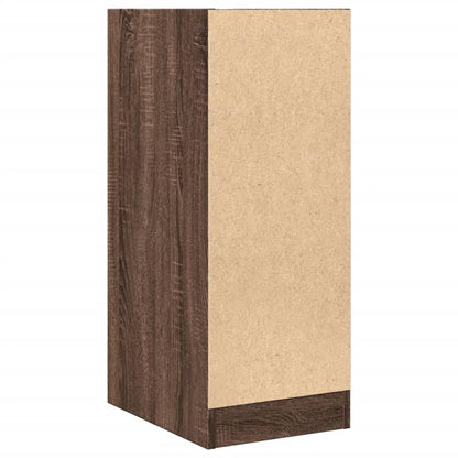 Apothecary Cabinet Brown Oak 30x41x77,5 cm Engineered Wood