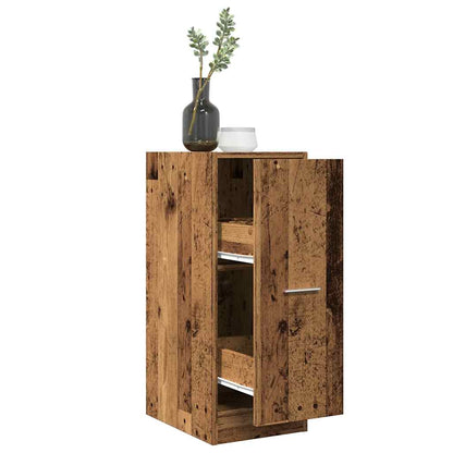 Apothecary Cabinet Old Wood 30x41x77,5 cm Engineered Wood