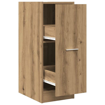 Apothecary Cabinet Artisian Oak 30x41x77,5 cm Engineered Wood