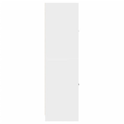 Apothecary Cabinet White 30x41x144,5 cm Engineered Wood