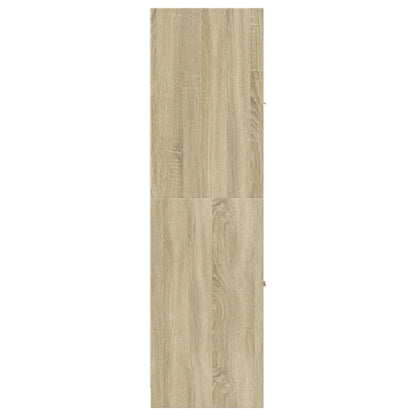 Apothecary Cabinet Sonoma Oak 30x41x144,5 cm Engineered Wood